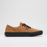Vans Skate Authentic Shoes - Hairy Suede Black / Rust thumbnail