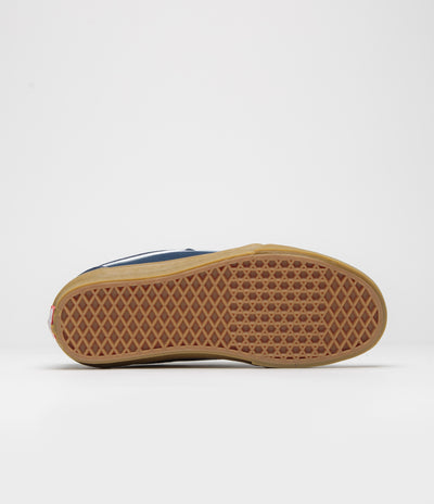 Vans Skate Chukka Low Sidestripe Shoes - Navy / Gum