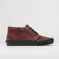 Vans Skate Chukka Shoes - Dark Red / Black thumbnail