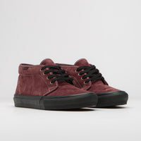 Vans Skate Chukka Shoes - Dark Red / Black thumbnail