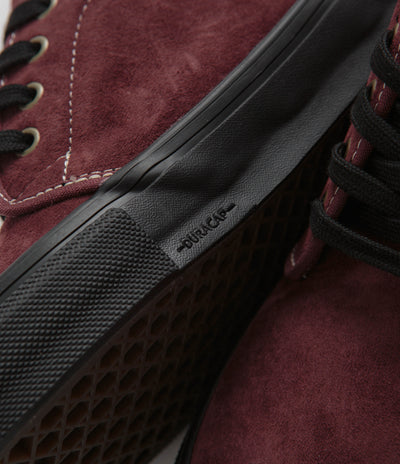 Vans Skate Chukka Shoes - Dark Red / Black