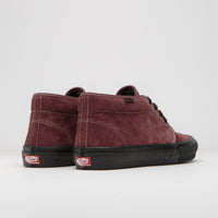 Vans Skate Chukka Shoes - Dark Red / Black thumbnail