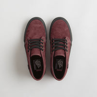 Vans Skate Chukka Shoes - Dark Red / Black thumbnail