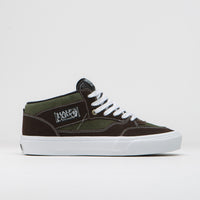 Vans Skate Half Cab '92 VCU Shoes - Dark Brown / White thumbnail