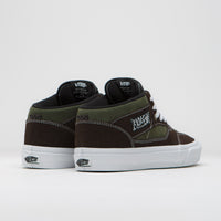 Vans Skate Half Cab '92 VCU Shoes - Dark Brown / White thumbnail