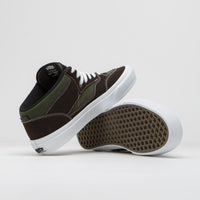 Vans Skate Half Cab '92 VCU Shoes - Dark Brown / White thumbnail