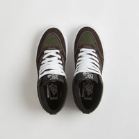 Vans Skate Half Cab '92 VCU Shoes - Dark Brown / White thumbnail