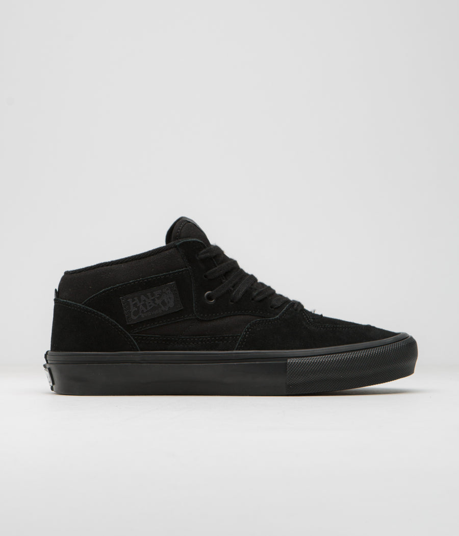 Vans Skate Half Cab Shoes - Black / Black