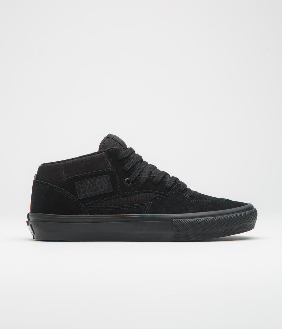 Vans Skate Half Cab Shoes in Black and Black
