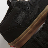 Vans Skate Half Cab Shoes - Black / Gum thumbnail