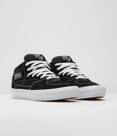 Vans Skate Half Cab Shoes - Black / White