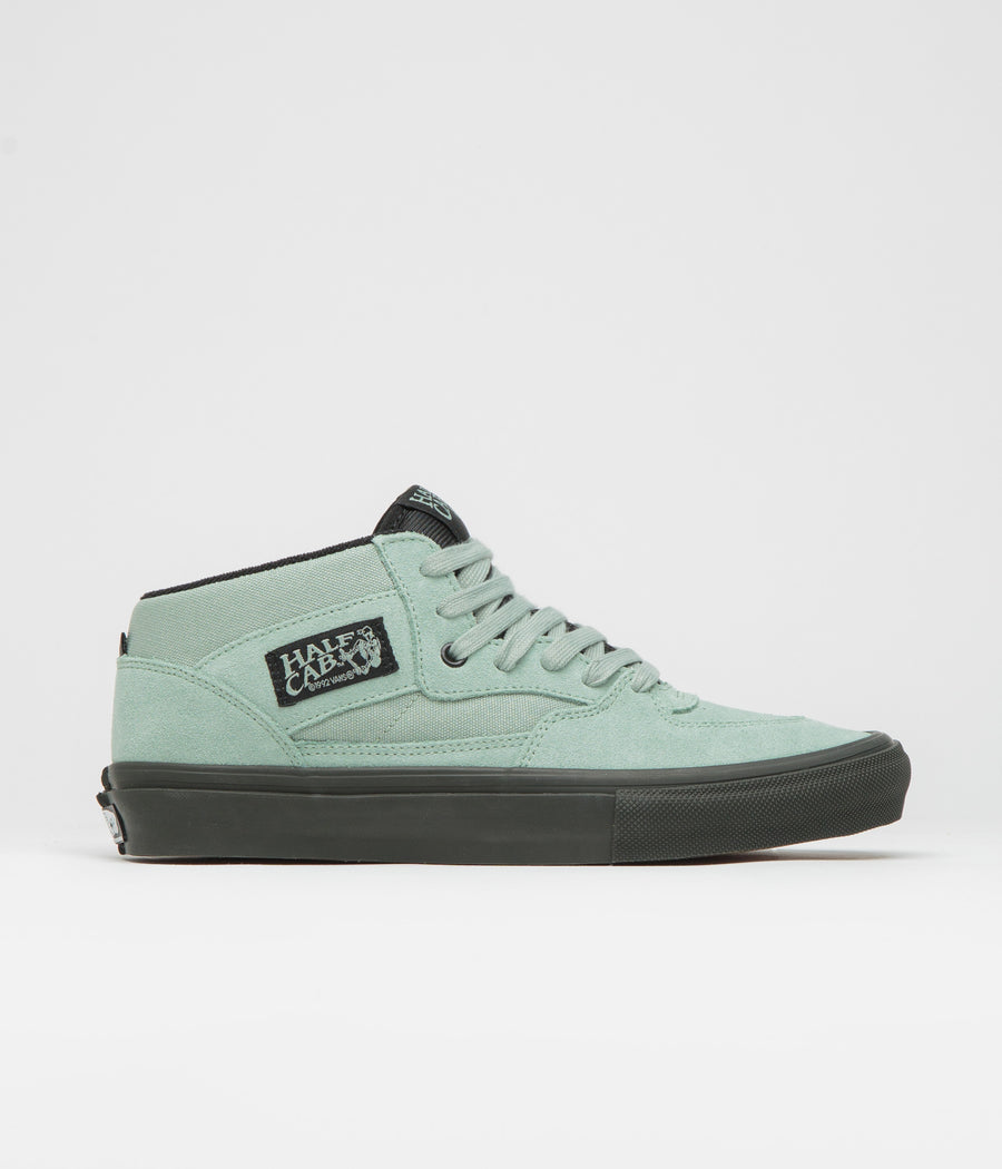 Vans Skate Half Cab Shoes - Gray Olive