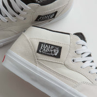 Vans Skate Half Cab Shoes - White / Black thumbnail