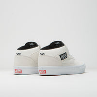 Vans Skate Half Cab Shoes - White / Black thumbnail