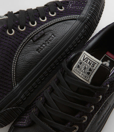 Vans Skate Lampin Shoes - (Pass Port) Black