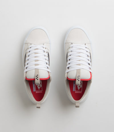 Vans Skate Old Skool 36+ Shoes in Antique White and Black