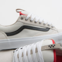 Vans Skate Old Skool 36+ Shoes in Antique White and Black thumbnail