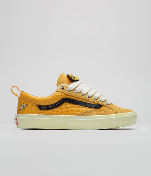 Vans Skate Old Skool 36+ VCU Shoes (Carpet) Yellow Flatspot