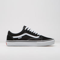 Vans Skate Old Skool Shoes in Black and White thumbnail