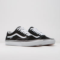 Vans Skate Old Skool Shoes in Black and White thumbnail