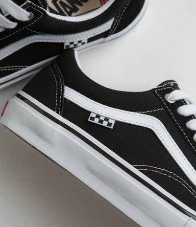 Vans Skate Old Skool Shoes in Black and White