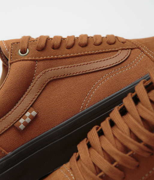 Vans Skate Old Skool Shoes - Sienna / Chocolate | flatspot