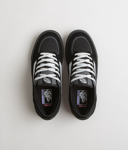Vans Skate Rowley Shoes - Black / White / Black | flatspot