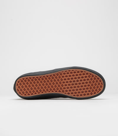 Vans Skate Rowley Shoes - Suede Charcoal / Black