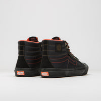 Vans x Spitfire Skate Sk8-Hi Reissue Shoes - Black / Flame thumbnail