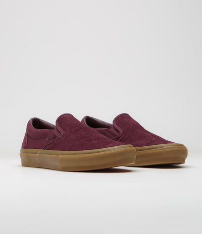 Vans Skate Slip-On Shoes - Port / Gum