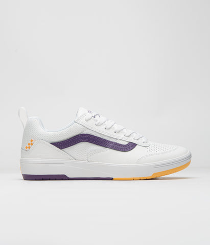 靴 SAKIAS 5-up flat vans-skate-zahba-shoes-white-