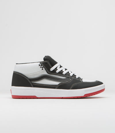 Vans Zahba Mid Shoes - Black / White / Red