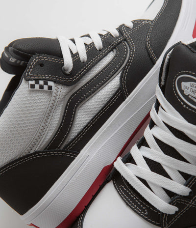 Vans Zahba Mid Shoes - Black / White / Red