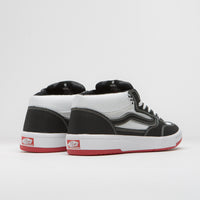 Vans Zahba Mid Shoes - Black / White / Red thumbnail