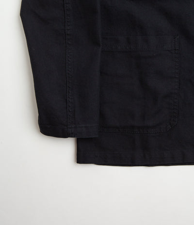 Vetra No.4 Organic Workwear Jacket - Washed Black