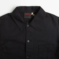 Vetra No.4 Organic Workwear Jacket - Washed Black thumbnail
