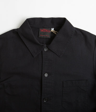 Vetra No.4 Organic Workwear Jacket - Washed Black