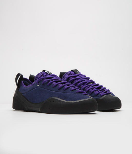 Village PM 1.00 PM Shoes - Navy - Purple / Natural Black | Flatspot