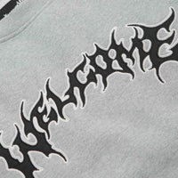 Welcome Barb Applique Crewneck Sweatshirt in Heather thumbnail