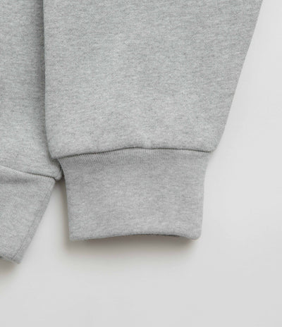 Welcome Barb Applique Crewneck Sweatshirt in Heather