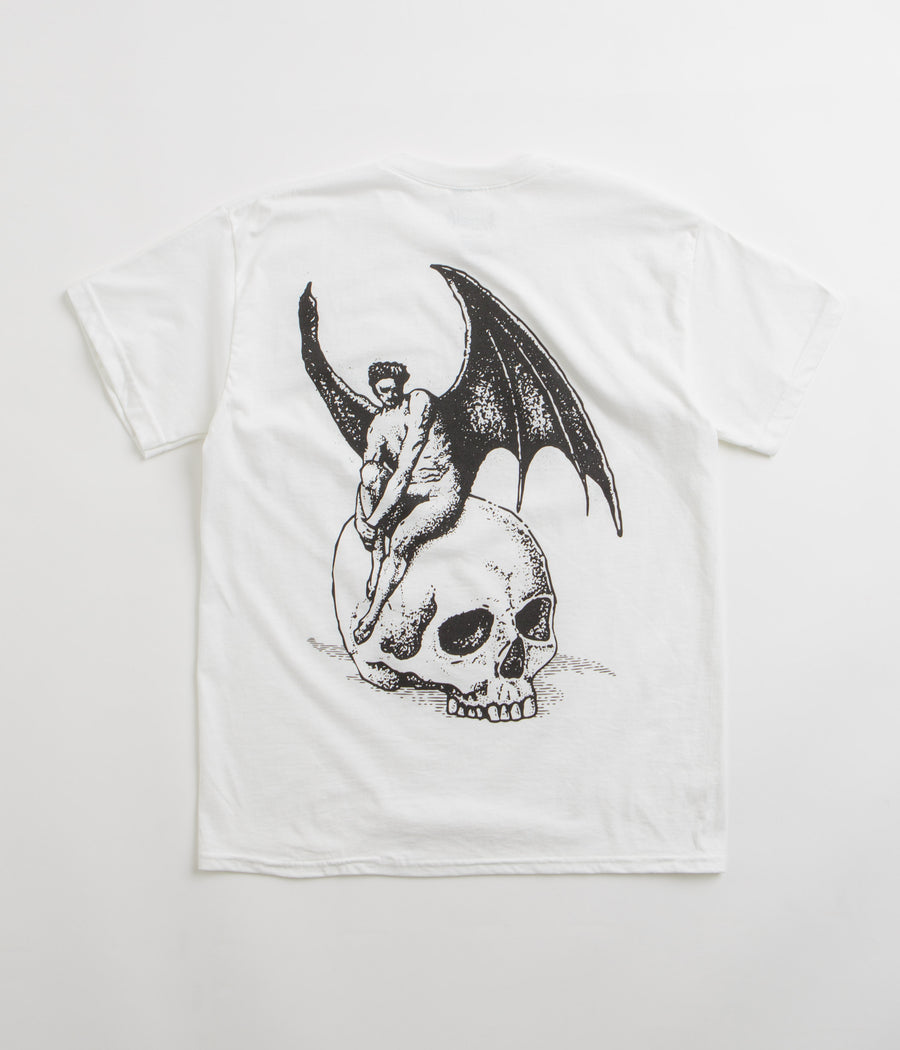 Welcome Nephilim Printed T-Shirt - White / Black