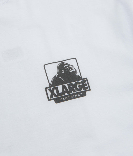 XLarge Backside OG T-Shirt - White / White | flatspot