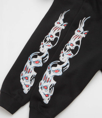 Yardsale Bullseye Full Zip Hoodie - Black