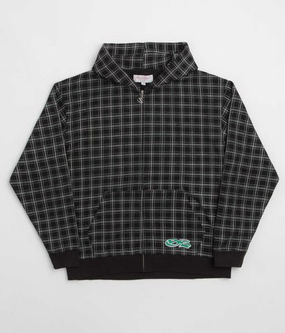 yardsale-check-waffle-full-zip