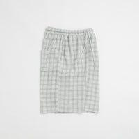 Yardsale Check Waffle Shorts - Light Grey thumbnail
