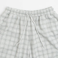 Yardsale Check Waffle Shorts - Light Grey thumbnail