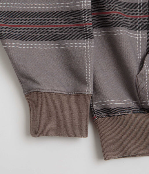 Yardsale Crib Checked Hoodie - Grey | Flatspot