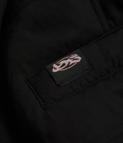 Yardsale Diamond Quilted Jacket - Black