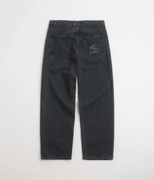 Yardsale Slub Stain Phantasy Jeans - Black | Flatspot