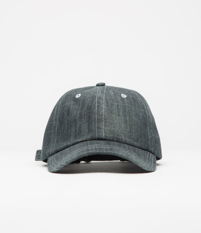 Yardsale Faded Slub Denim Cap - Dark Blue